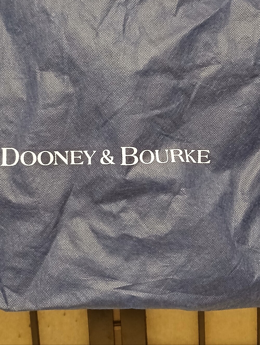 Dooney & Bourke Navy Logo Dust Bag - Picture 2 of 4